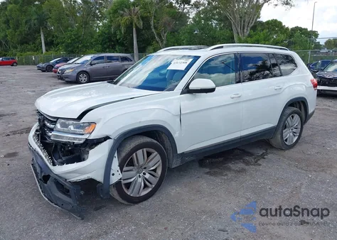 2018 Volkswagen Atlas 3.6L V6 Sel Premium from USA, damaged, VIN 1V2NR2CA3JC504424